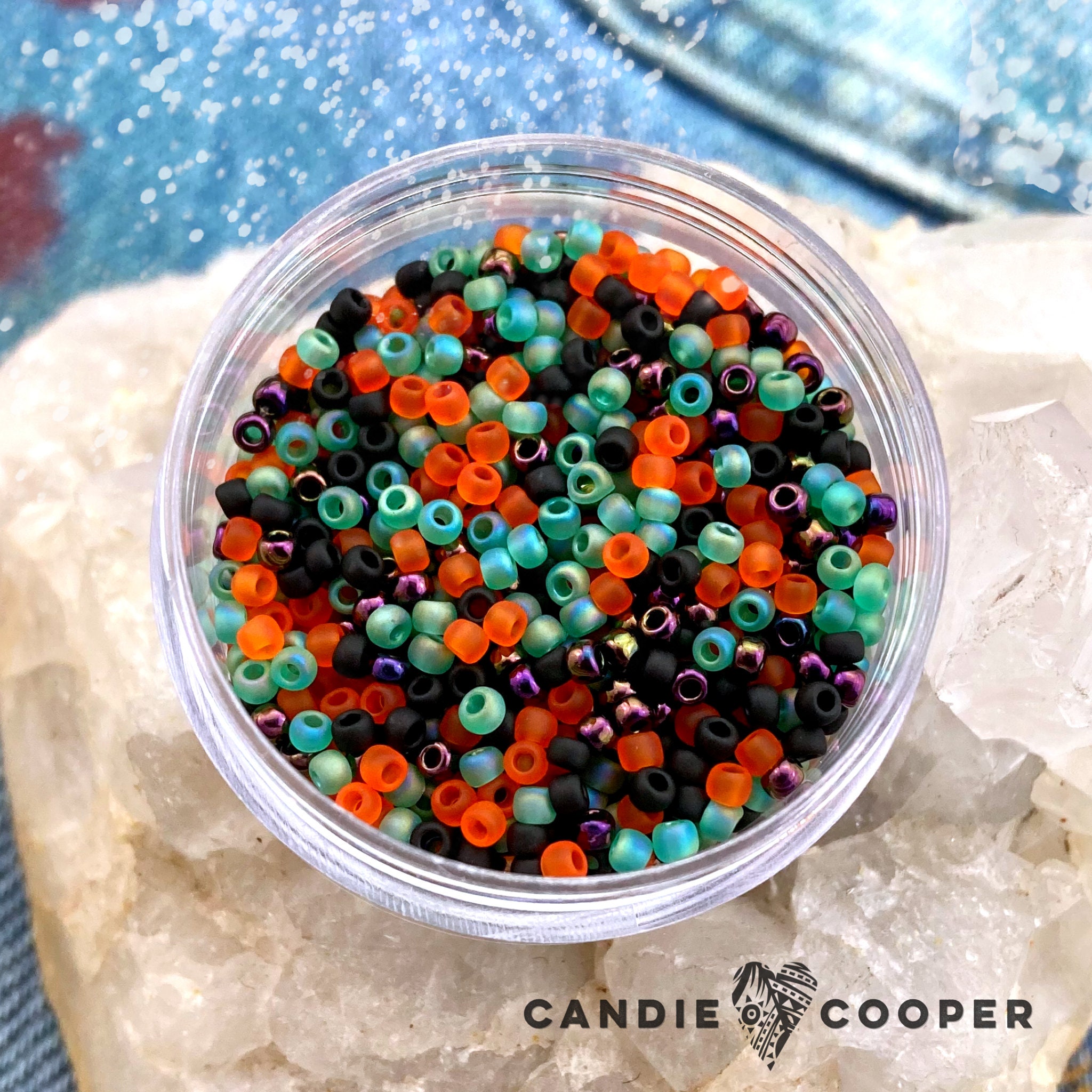 Lagoon at Dusk 11/0 Seed Bead Surprise  - DIY Jewelry