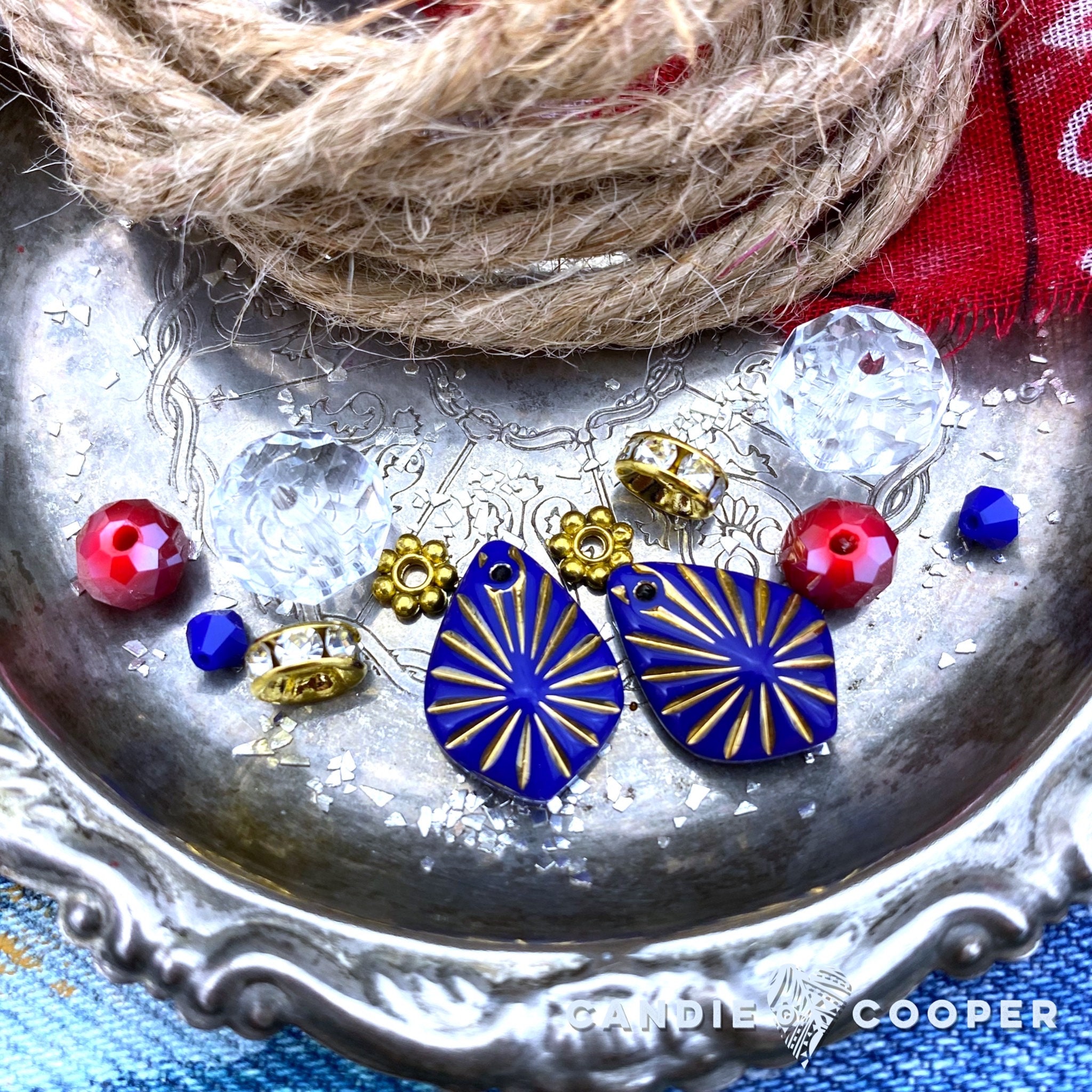 Betsy Ross Earring Kit - DIY Jewelry