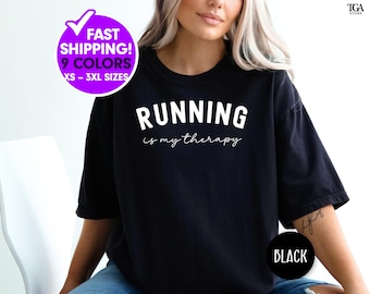 Maglietta da corsa per corridore Regalo per amante della corsa Regalo per amico della maratona Maglietta da allenamento Maglietta da corsa divertente per donna Maglietta fitness Amico della palestra