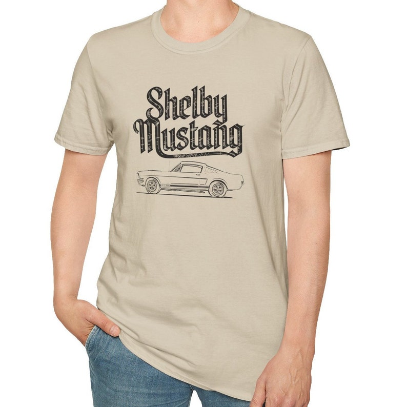 T-Shirt Ford Mustang 1969 Shelby GT350 GT500 American Muscle Car