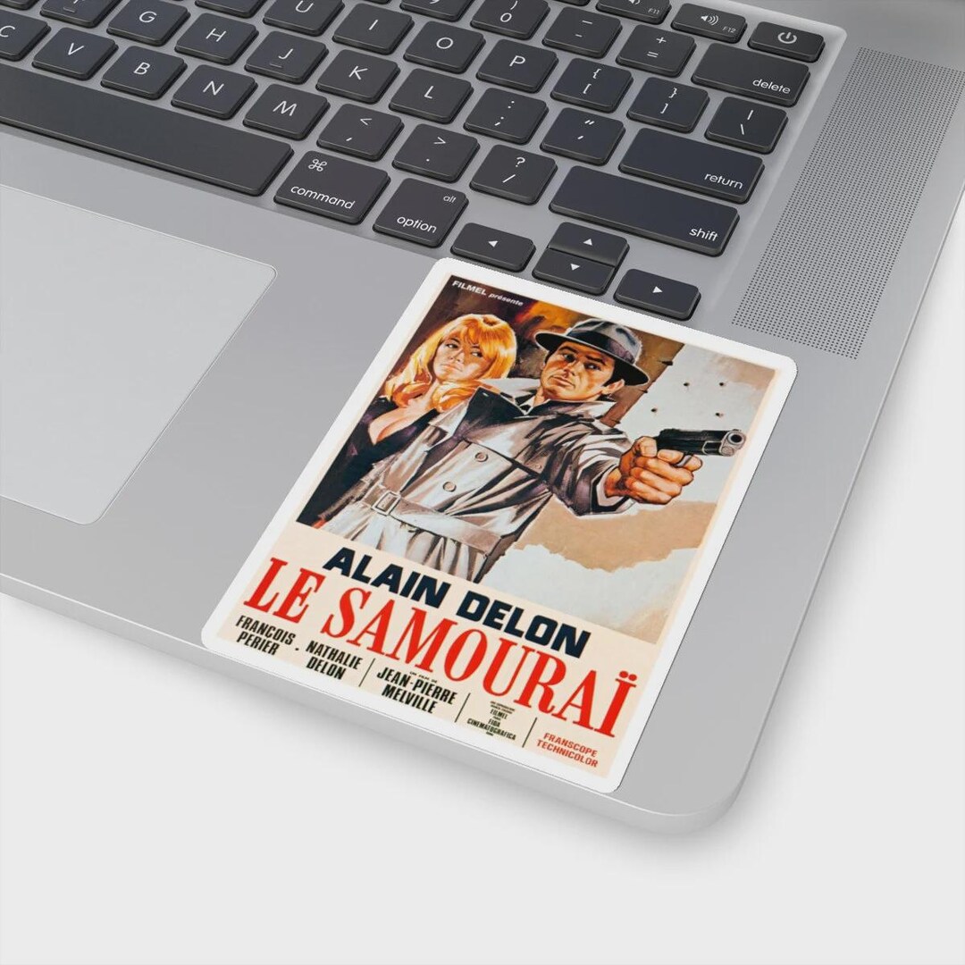 Alain Delon 'le Samouraï' Sticker: Neo Noir Film Tribute - Etsy