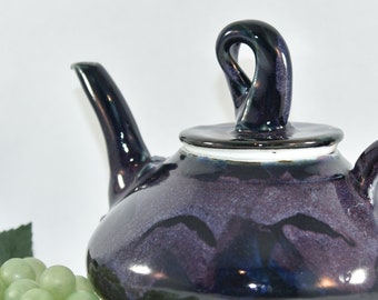 Deb Babcock Handmade Ceramic Teapot Holds 12 Ounces
