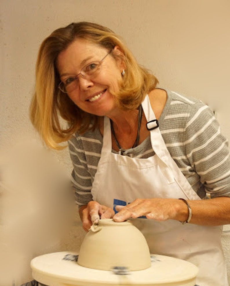 Set of Four Ceramic Soup Mugs. Unique Coffee Mugs. Cappuccino Latte cups. Pottery Anniversary. Oversized mug image 8