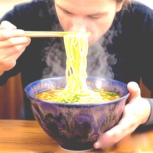 Pottery Ramen Bowl (48 oz) | Handmade Ceramic Serving Bowl | Home Decor Art
