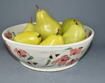 Extra Large Pasta Serving Bowl. Kitchen Dinnerware.  Pasta Bowls. Ceramics and Pottery Anniversary. Ceramic Bowl Set. 9th Anniversary Gift