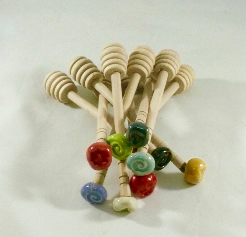 Honey Sticks. Honey Dippers Honey Stir Stick Tea Accessory Etsy