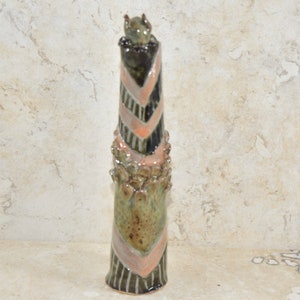 Collectible Bud Vase. Unique and unusual bear vase. image 3