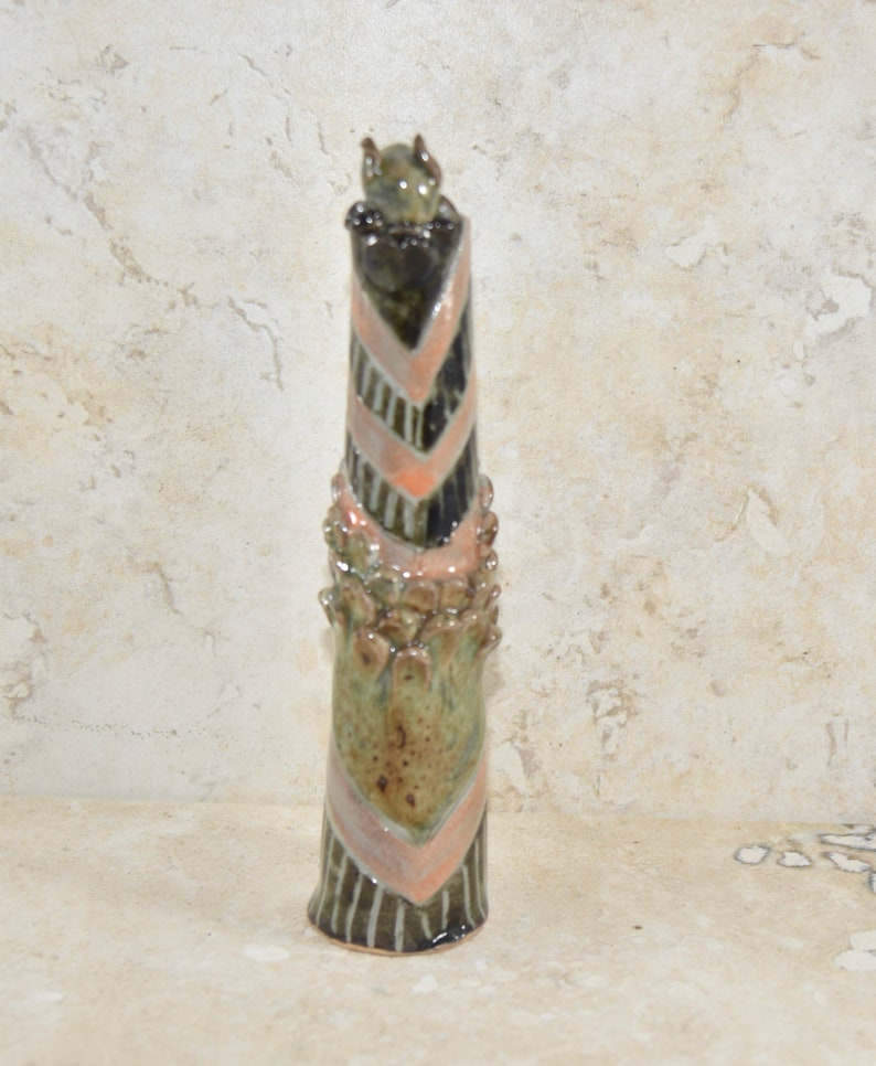 Collectible Bud Vase. Unique and unusual bear vase. image 3