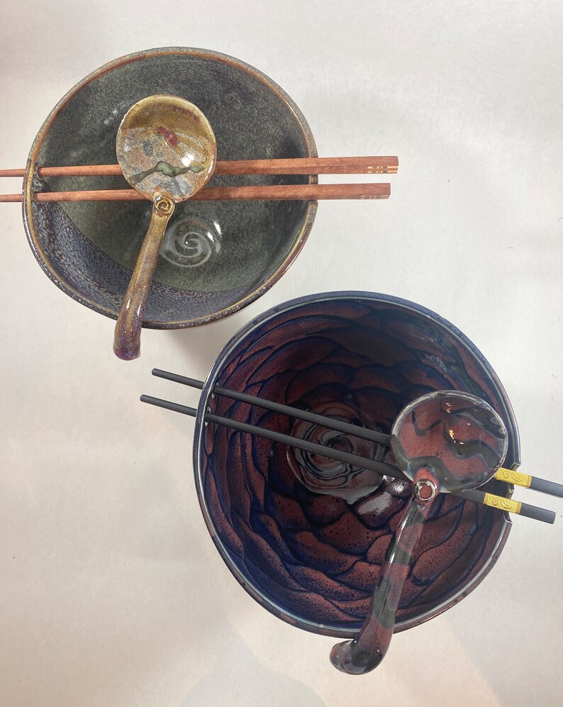 Soup Spoon Japanese Spoon Ceramic Spoons Ramen Spoon Christmas Gift for