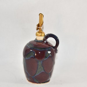 Vinegar and Olive oil Bottle. Pouring cruet, ewer, or decanter for salad dressings. image 3