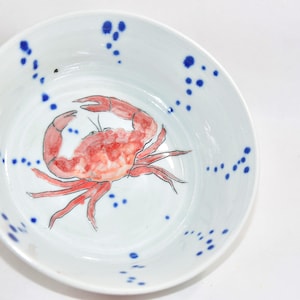 Pasta Bowls: Handmade Gift - Pacific Coast Marine Life  - Coastal Ceramic Serving Dishes from Oregon