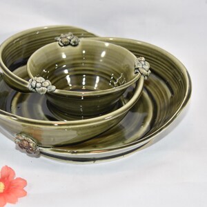 Studio Crafted Nibbles Platter: 4-Section Serving Bowl image 14