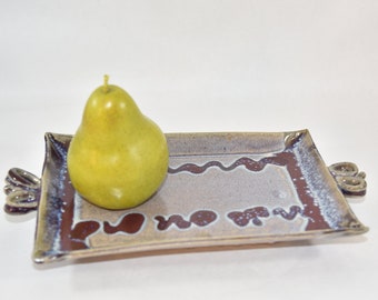 Cheese  Board and Cracker Tray. Cookie Plate. Platter for Appetizer, Tapas, Sushi Platter.