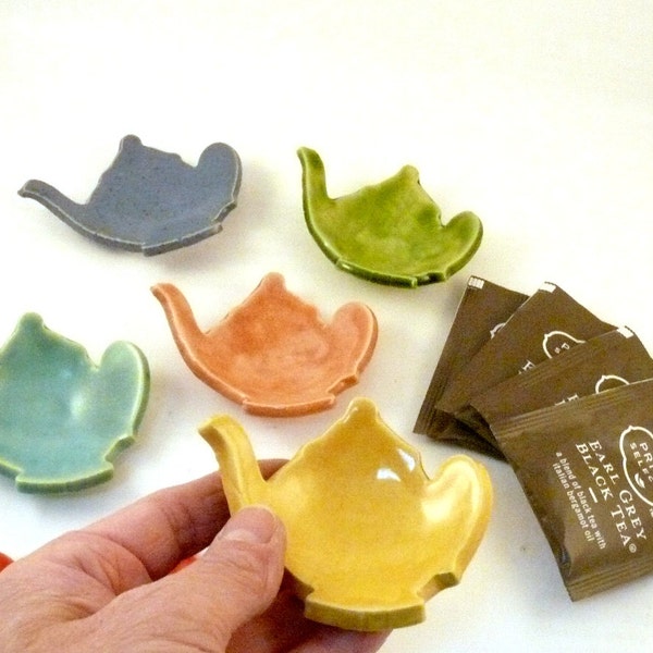 Tea Bag Dish Etsy