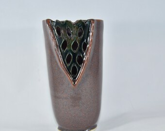 Unique Earthtone Pottery Vase