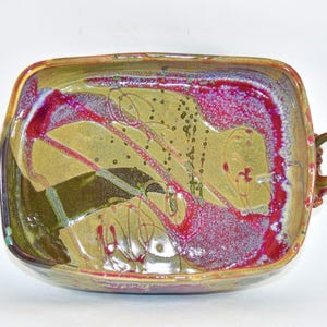 Handmade Ceramic Cake Pan: For Baking Lasagna, Casseroles & Desserts