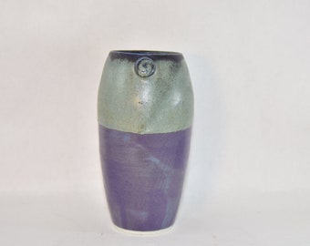 Purple and Green Vase