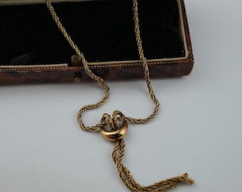Vintage 9ct Gold Chain - 20th Century Yellow Gold Necklace