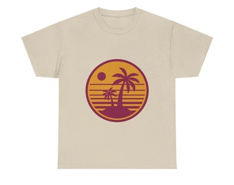 Sunshine State Florida T-shirt unisexe en coton épais