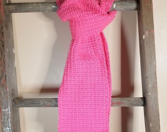 Spider Stitch Scarf Crochet Pattern, PDF Download, Winter Accessories