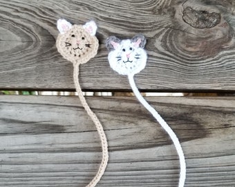 Cat Bookmark Crochet Pattern, PDF Download, DIY Pattern