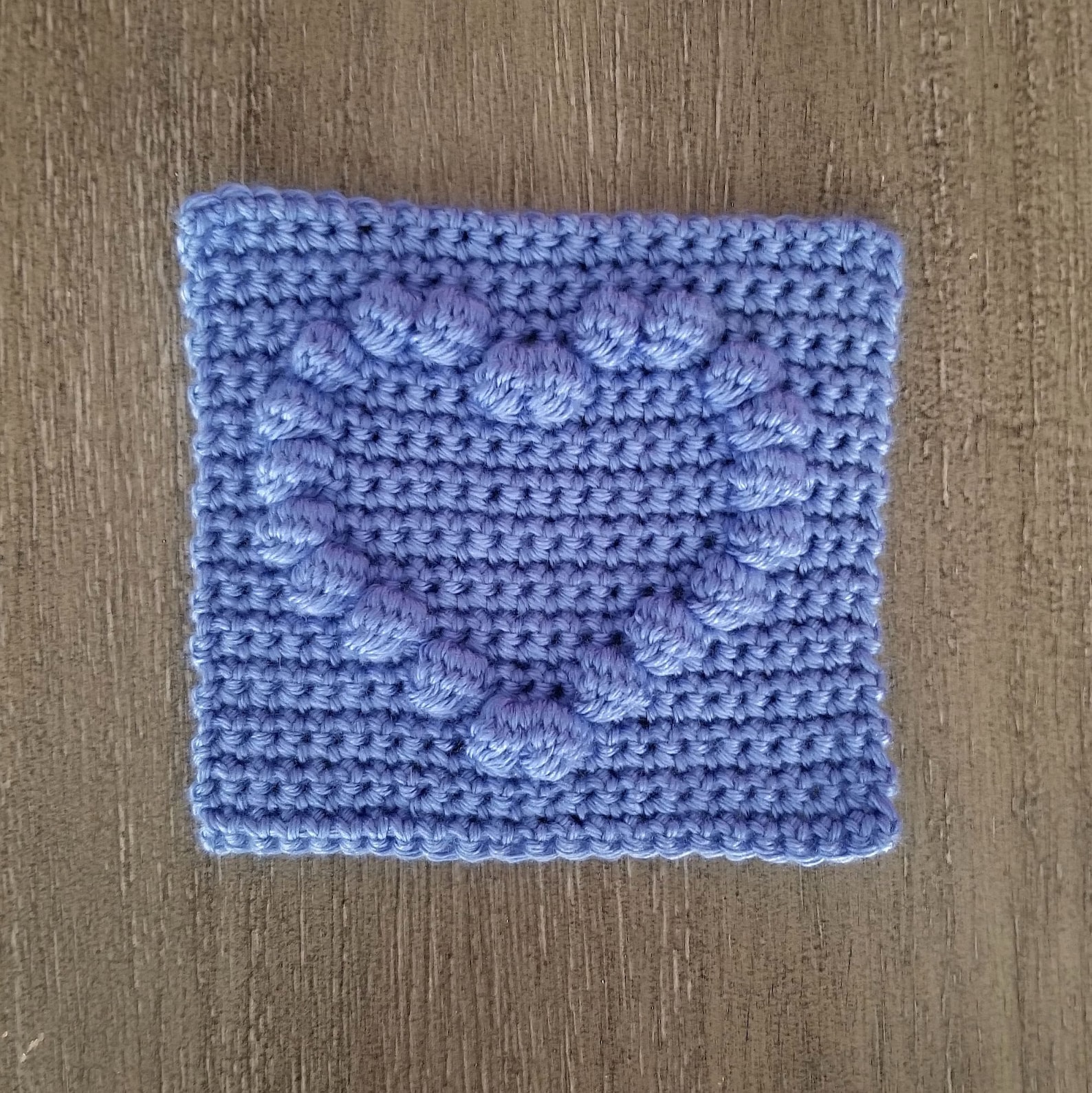 Heart Afghan Square Crochet Pattern Easy Crochet Pattern Etsy