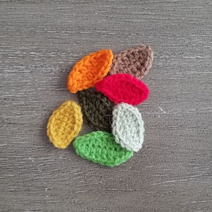 Leaf Applique Crochet Pattern, PDF Crochet Pattern