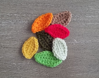 Leaf Applique Crochet Pattern, PDF Crochet Pattern