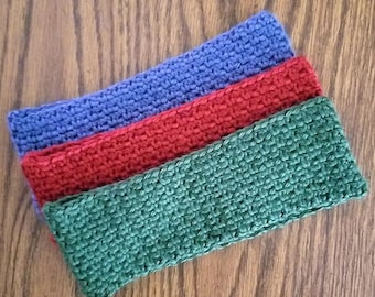 Woven Earwarmer Crochet Pattern, PDF Download, Winter Accessories