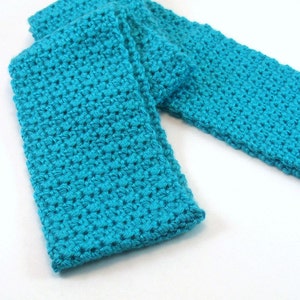 Textured Scarf Crochet Pattern, PDF Download, Winter Accessories image 1