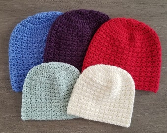 Textured Hat Crochet Pattern, PDF Download, Winter accessories