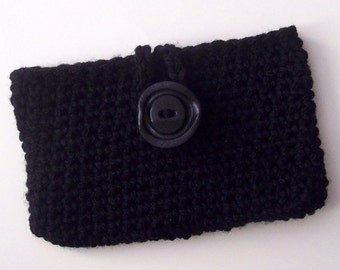 Open Closure Wallet Crochet Pattern, PDF Download, Small Bag