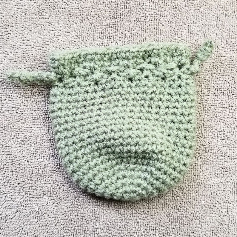 Small Drawstring Bag Crochet Pattern PDF Download Etsy