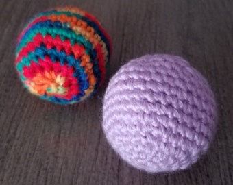 Ball Cat Toy Crochet Pattern, Pet Toy Crochet Pattern, Crochet Ball Pattern, PDF Download