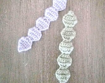 Diamond Bookmark Crochet Pattern, PDF Download