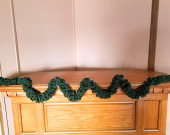 Crochet Garland Pattern, Spiral Garland Pattern, Decoration Pattern, Home Decor Pattern
