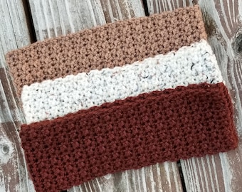 Textured Earwarmer Crochet Pattern, PDF Download, Headband Crochet Pattern