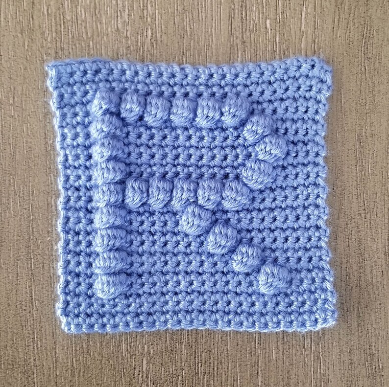 Crochet Pattern Letter R Afghan Square PDF Download Blanket - Etsy