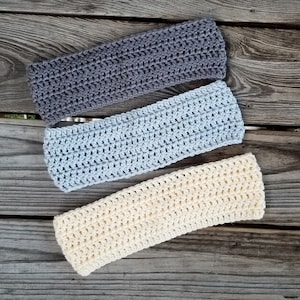 Earwarmer Crochet Pattern, PDF Download, Headband Crochet Pattern