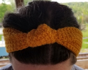 Knotted Headband Crochet Pattern, PDF Download, Hair Accessories