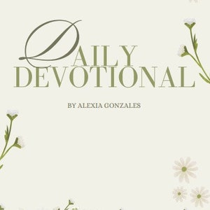 Digital Daily Devotional | A 7 Day Devotional | Prayer Journal | Christian Journal | Devotional Journal