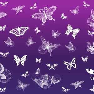 14 Pretty Butterfly Brushes Photoshop