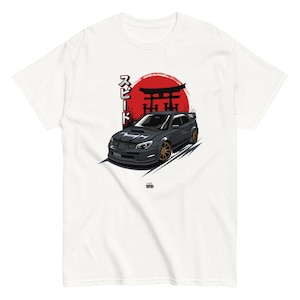Subaru Impreza WRX STI JDM Unisex T-Shirt | Japanese Car Art | Torii Sunset Motorsports