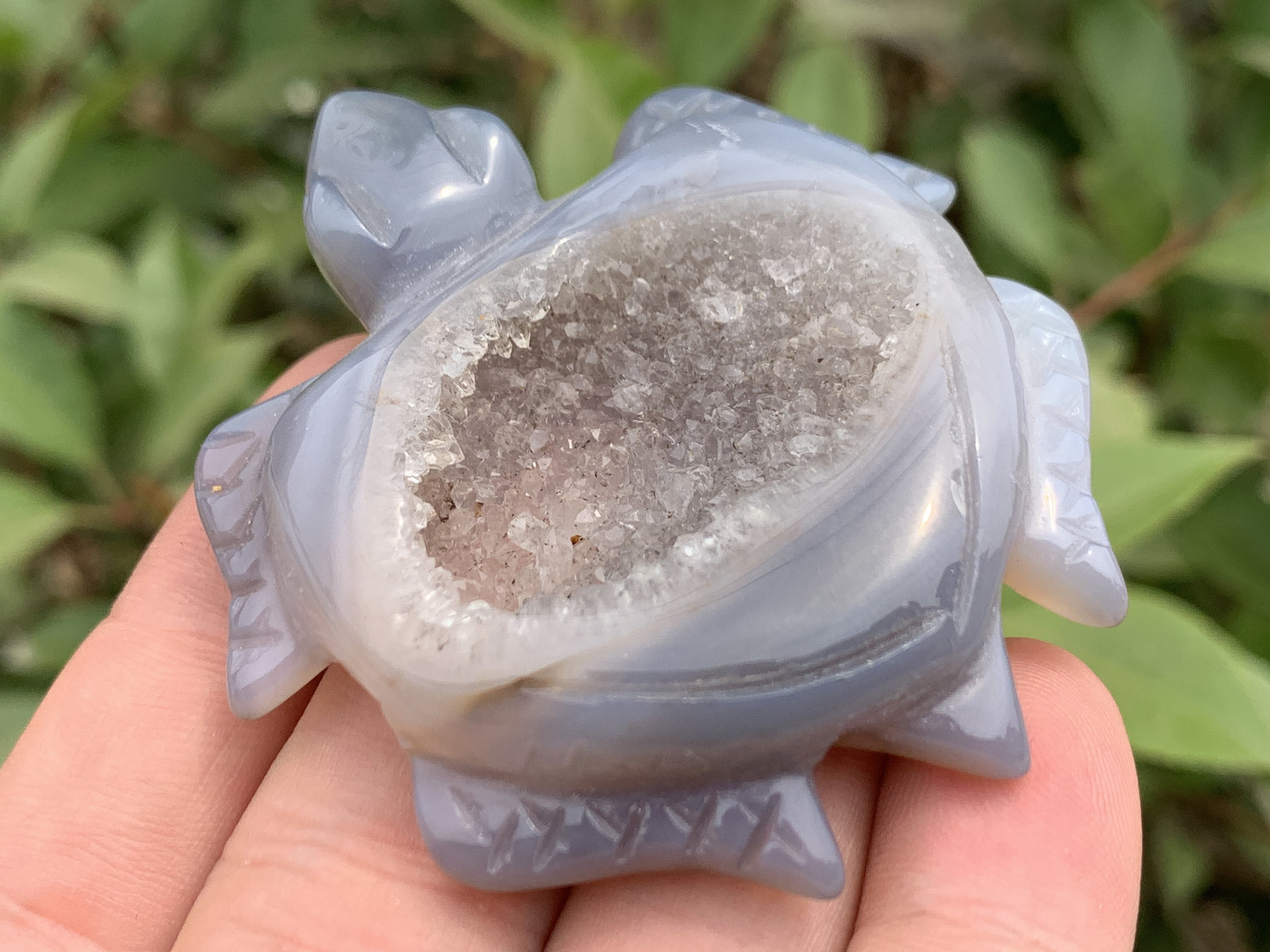 瑪瑙ジオード水晶亀の標本：手彫りクリスタルギフト - Etsy 日本