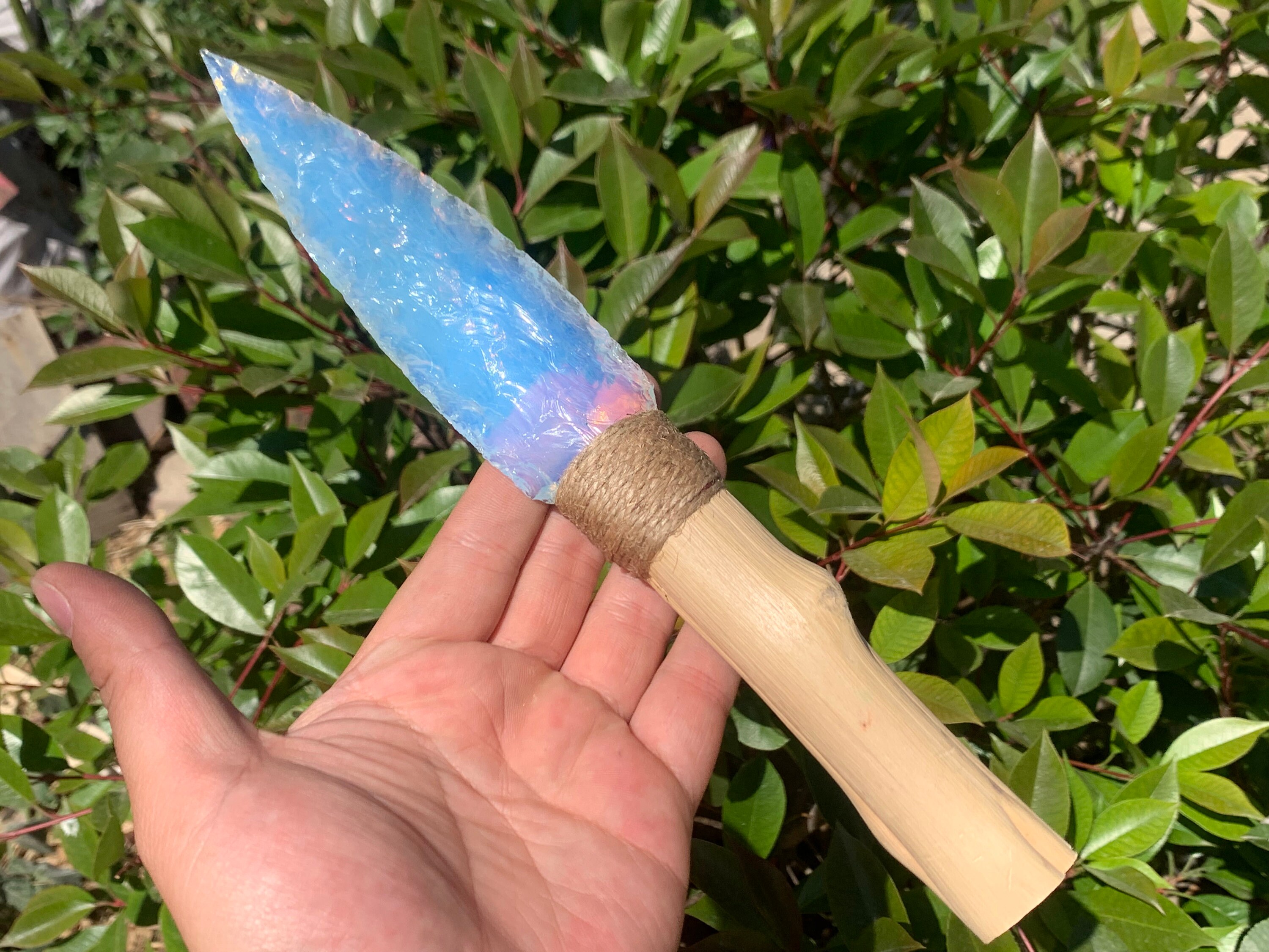 9.8''+ Opalite quartz,quartz crystal,hand carved,crystal knife,Opalite knife,Big knife skull,Crystal specimen,Crystal Gifts 1pc