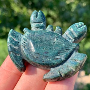 2.3&#39;&#39;+ Natural Agate quartz,quartz crystal,hand carved,Crystal Crab,Crab skull,Home Decoration Crystal Gifts 1PC