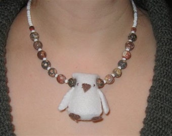 Bold Owl Necklace