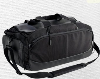 Disconnect duffel bag, four detachable pockets. Military-grade RF shielding, for large electronics and mobile devices