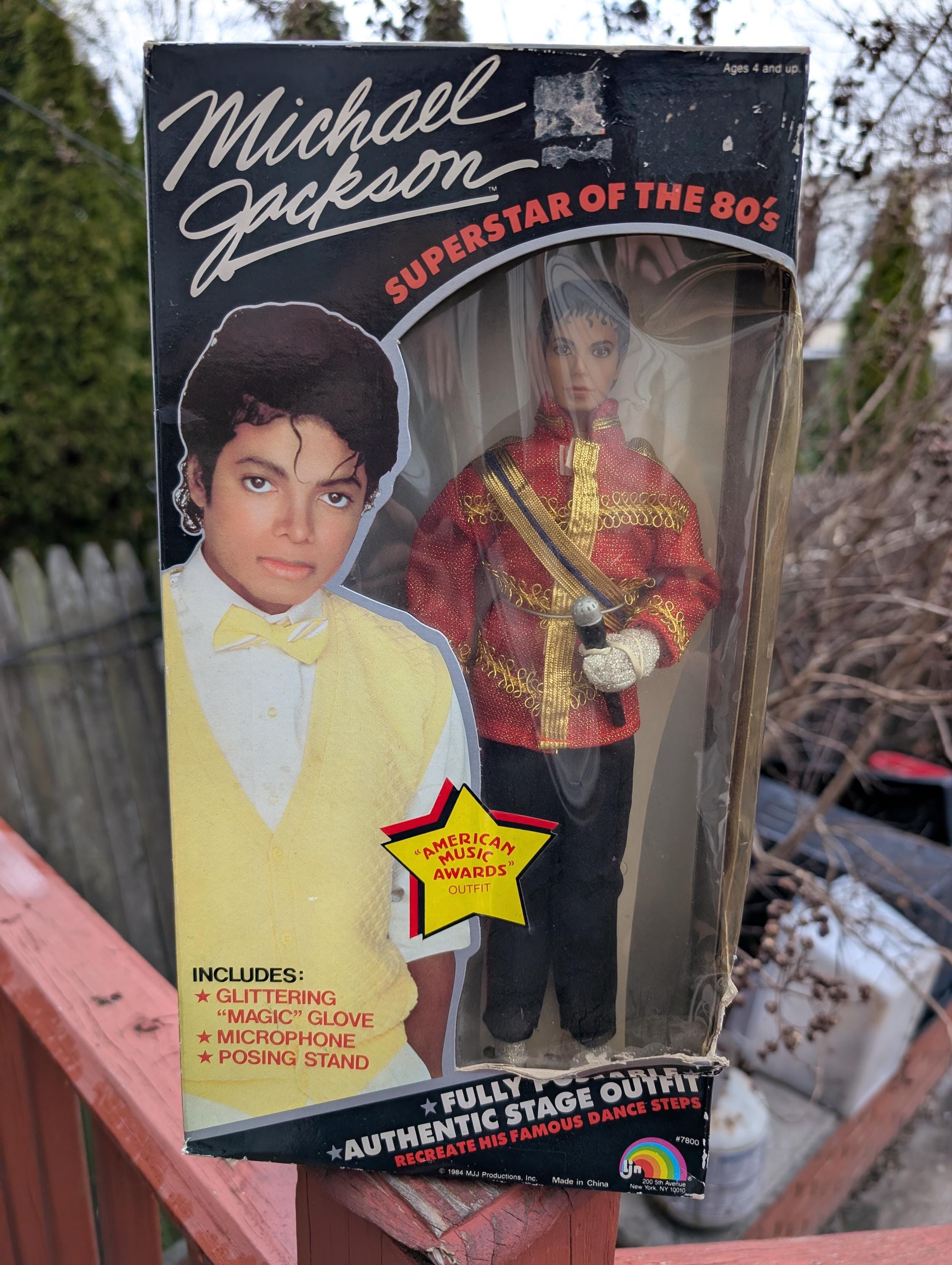 Vintage 1984 LJN Michael Jackson 11.5