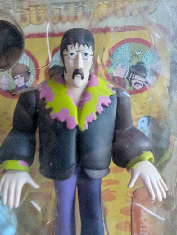 Vintage 1999 Mcfarlane Toys the Beatles Yellow Submarine Action